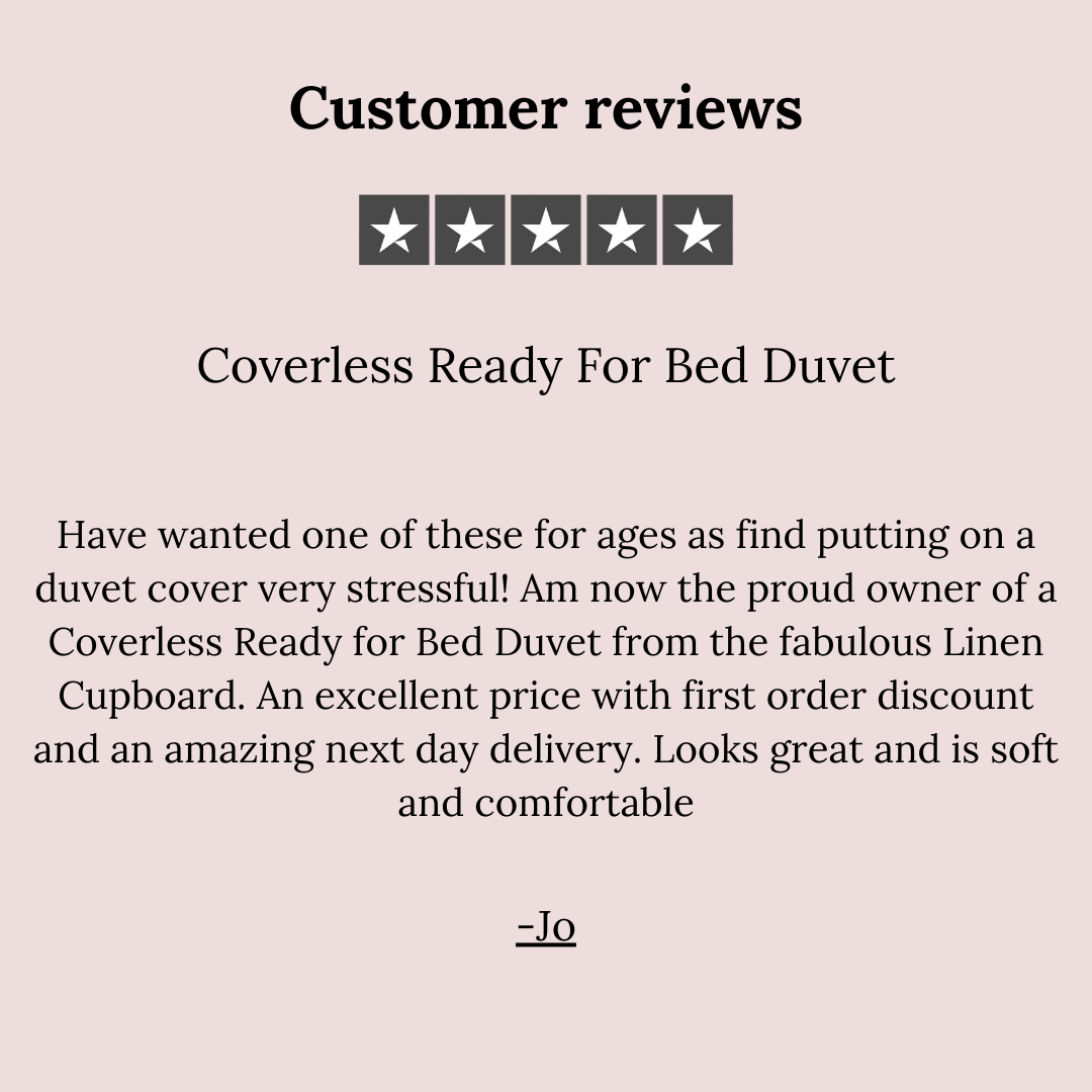 Ready For Bed Coverless Duvet