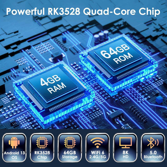 Android Box 13.0 4GB RAM 64GB ROM WiFi
