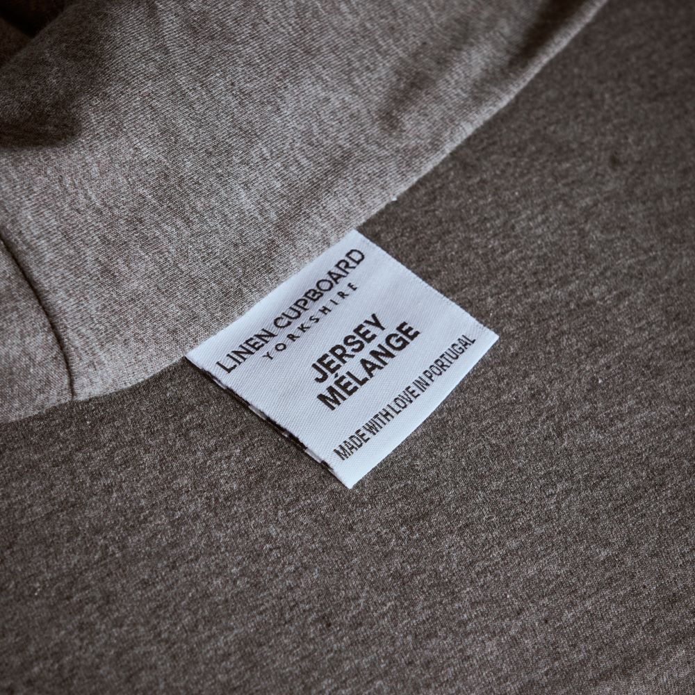 Deluxe Melange Jersey Duvet Cover