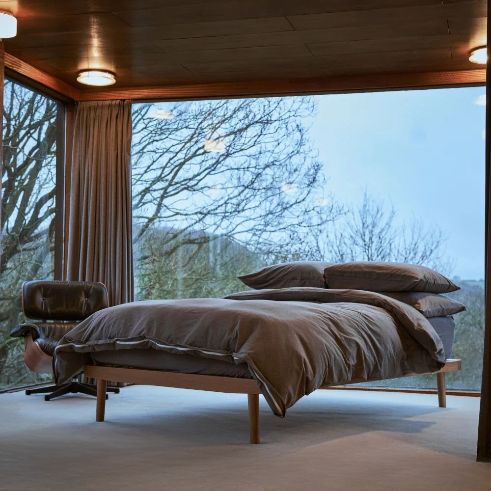 Deluxe Melange Jersey Duvet Cover